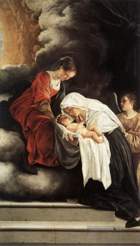  maler - Die Vision von St Francesca Romana Barock Maler Orazio Gentile